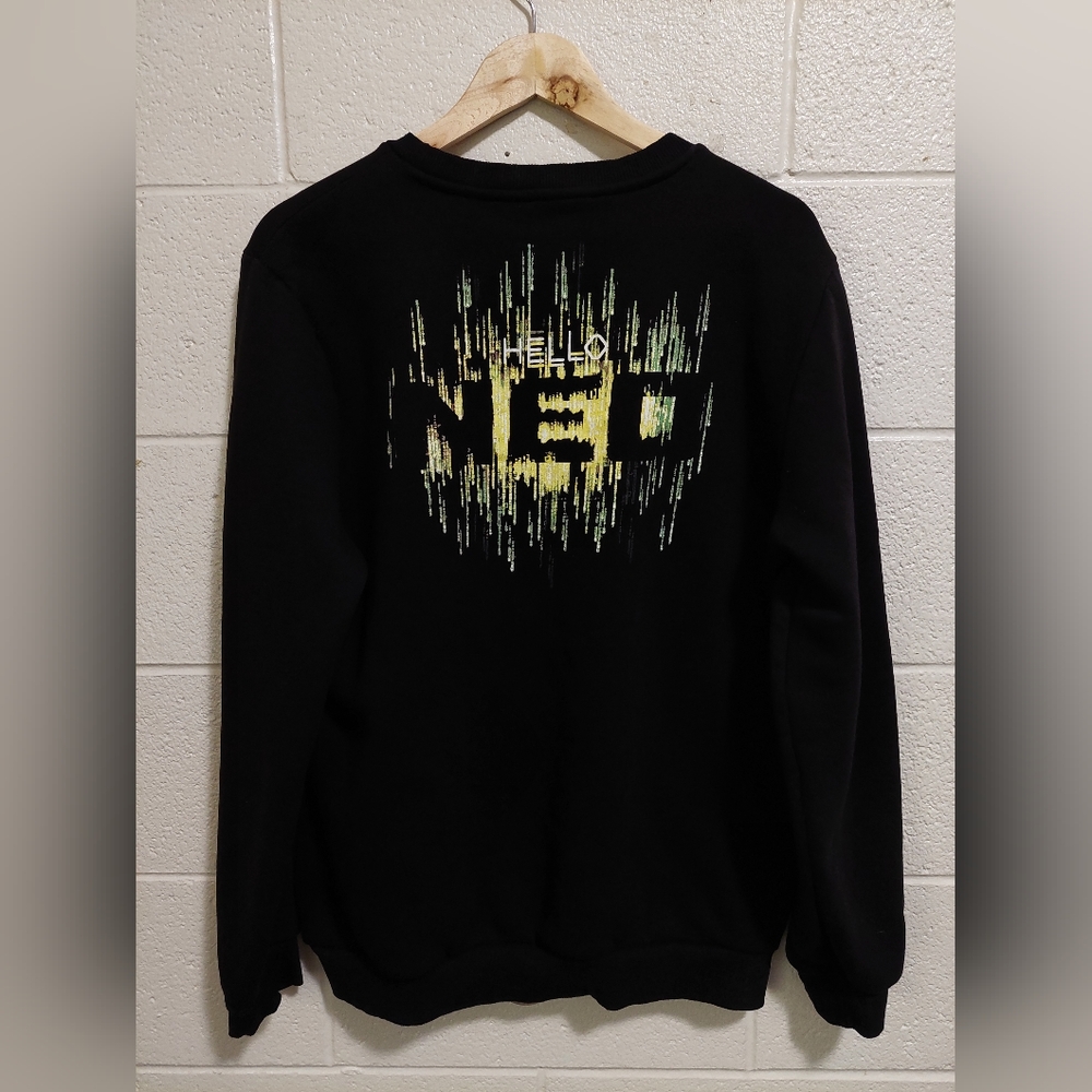 Black Matrix Sweater